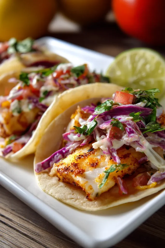 Tacos de pescado